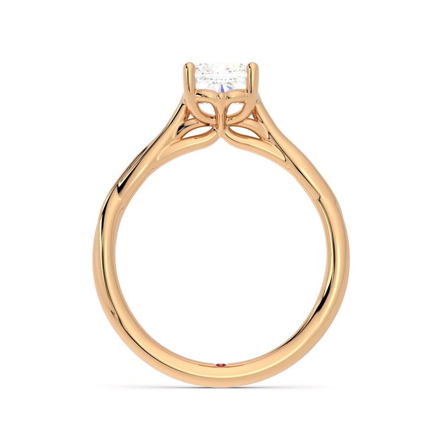 Taylor & Hart Mariposa Cushion Engagement Ring 1