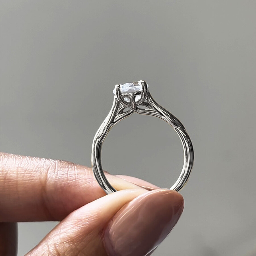 Taylor & Hart Mariposa Cushion Engagement Ring 2