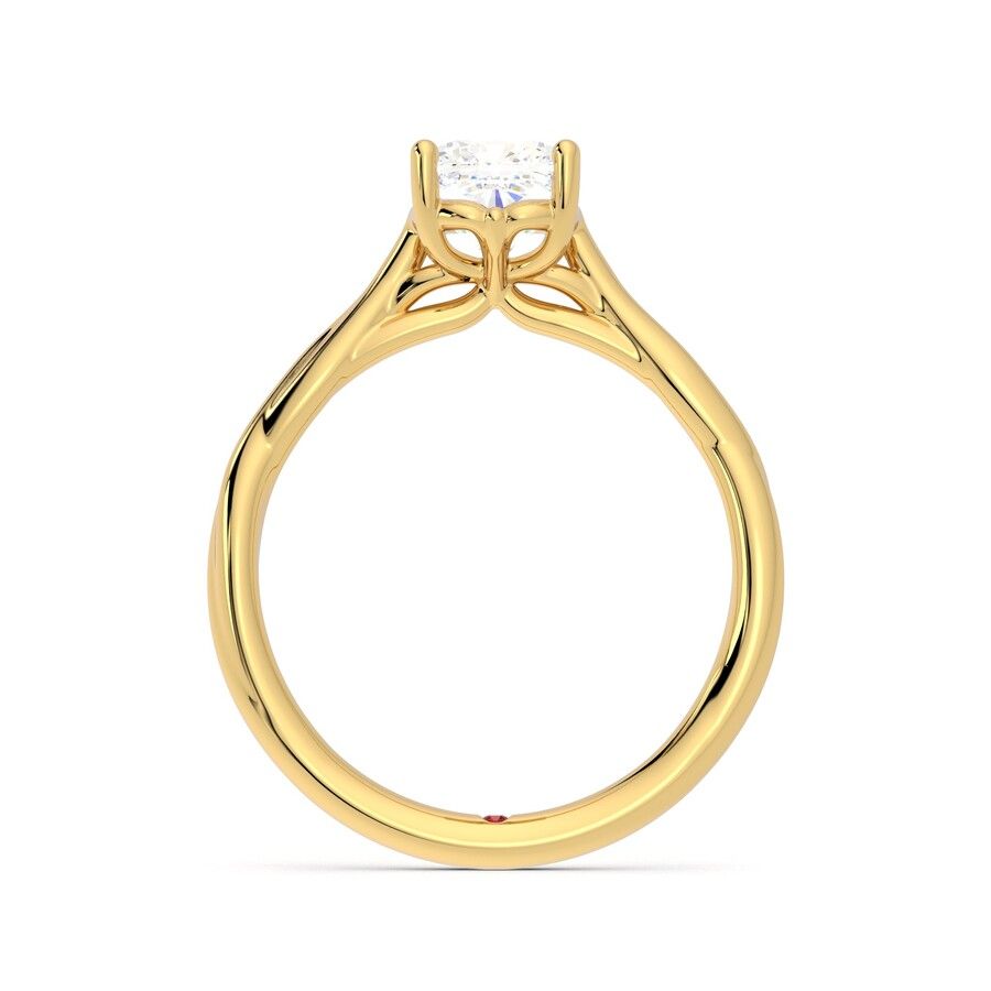 Taylor & Hart Mariposa Cushion Engagement Ring 1