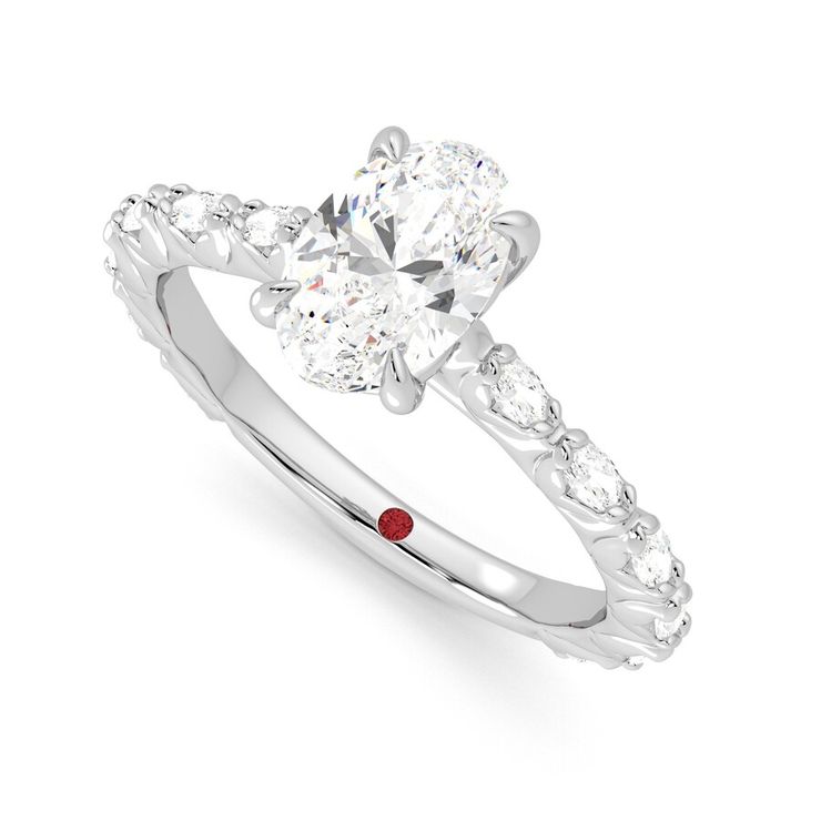 Taylor & Hart Liora Oval Engagement Ring 0