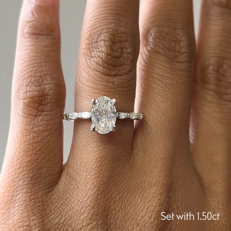 Taylor & Hart Liora Oval Engagement Ring 3