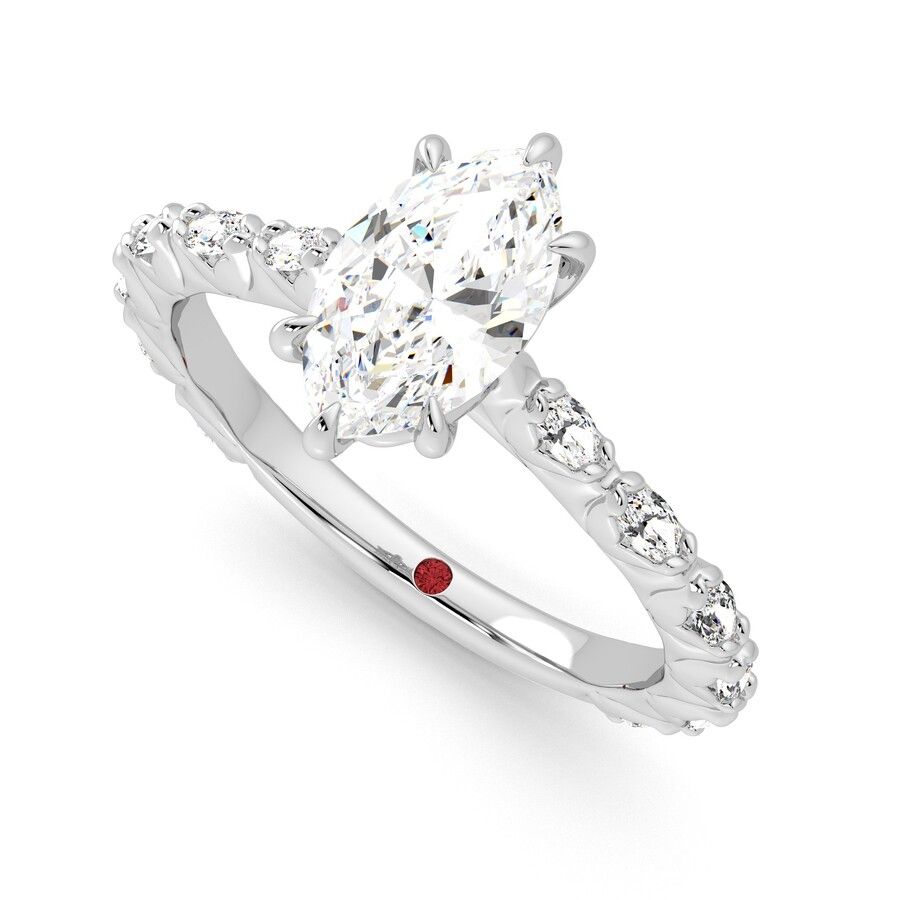 Taylor & Hart Liora Marquise Engagement Ring 0