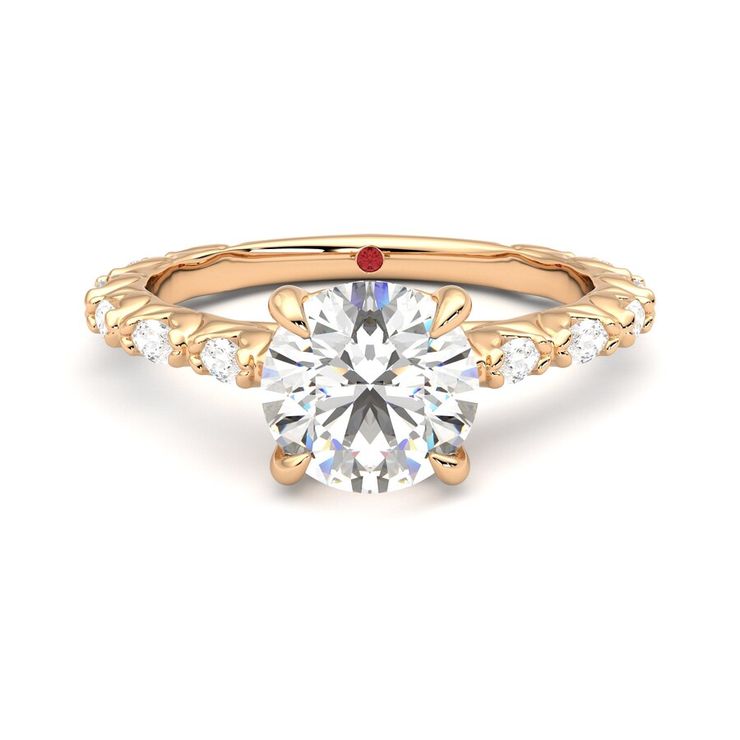 Taylor & Hart Liora Round Engagement Ring 1