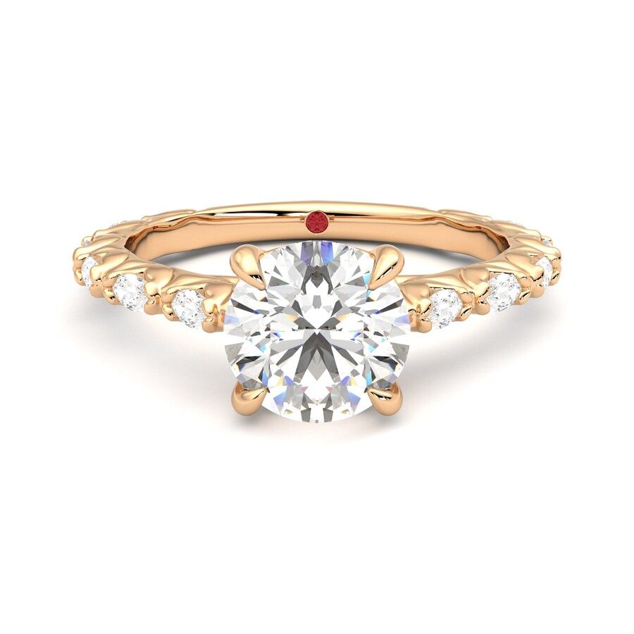 Taylor & Hart Liora Round Engagement Ring 2