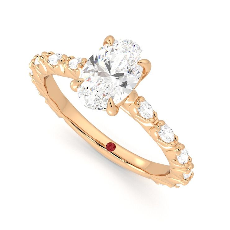 Taylor & Hart Liora Oval Engagement Ring 0