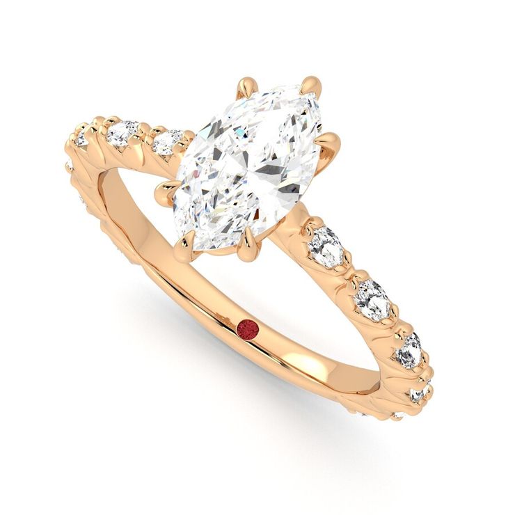 Taylor & Hart Liora Marquise Engagement Ring 0