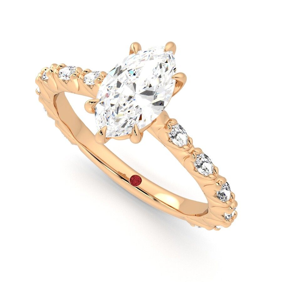 Taylor & Hart Liora Marquise Engagement Ring 0