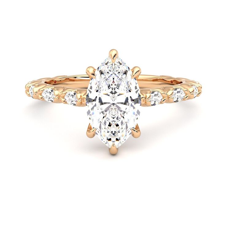 Taylor & Hart Liora Marquise Engagement Ring 1