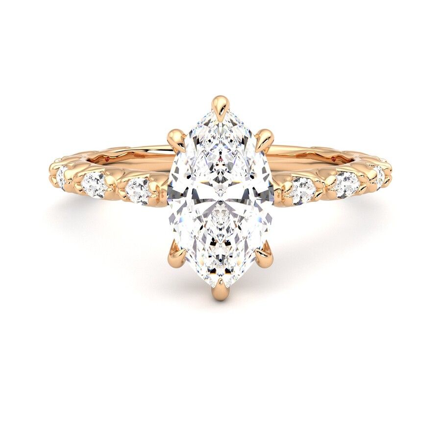 Taylor & Hart Liora Marquise Engagement Ring 2