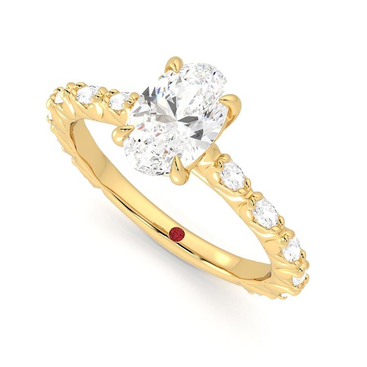 Taylor & Hart Liora Oval Engagement Ring 0