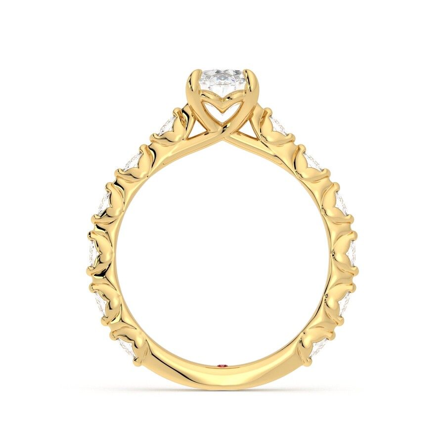 Taylor & Hart Liora Oval Engagement Ring 1