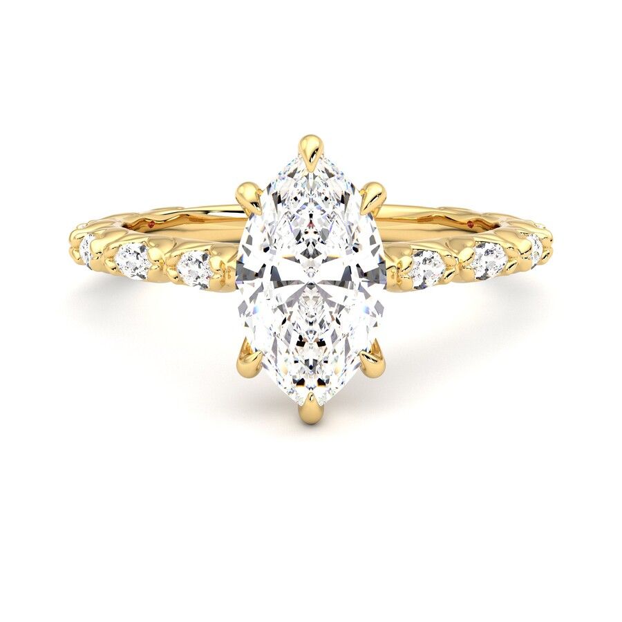 Taylor & Hart Liora Marquise Engagement Ring 2