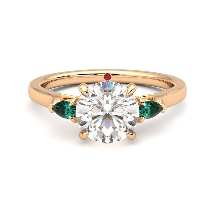 Taylor & Hart Faith Round Engagement Ring 0