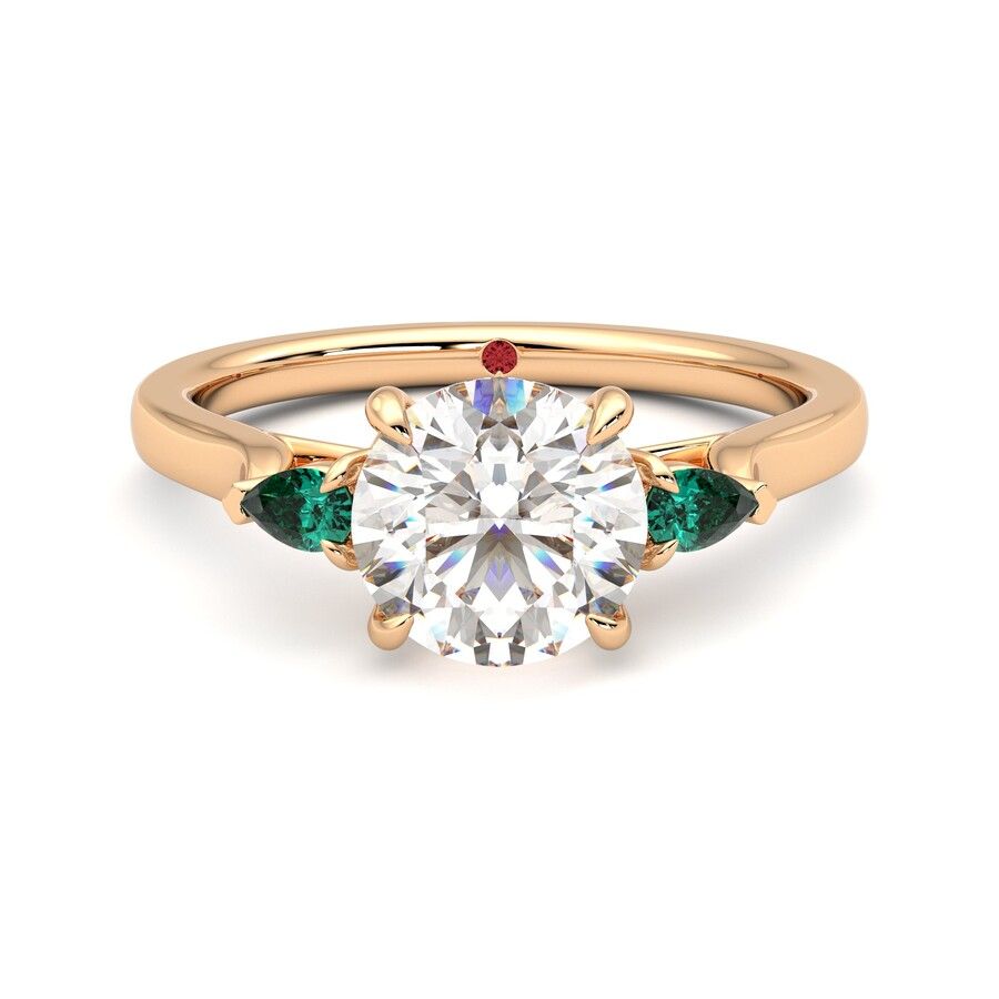Taylor & Hart Faith Round Engagement Ring 2
