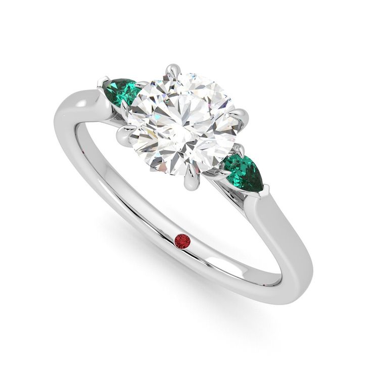 Taylor & Hart Faith Round Engagement Ring 0