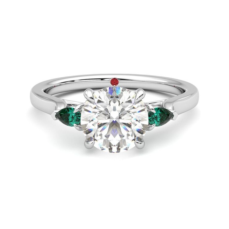 Taylor & Hart Faith Round Engagement Ring 0