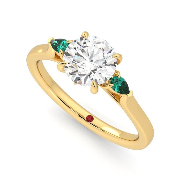 Taylor & Hart Faith Round Engagement Ring 0