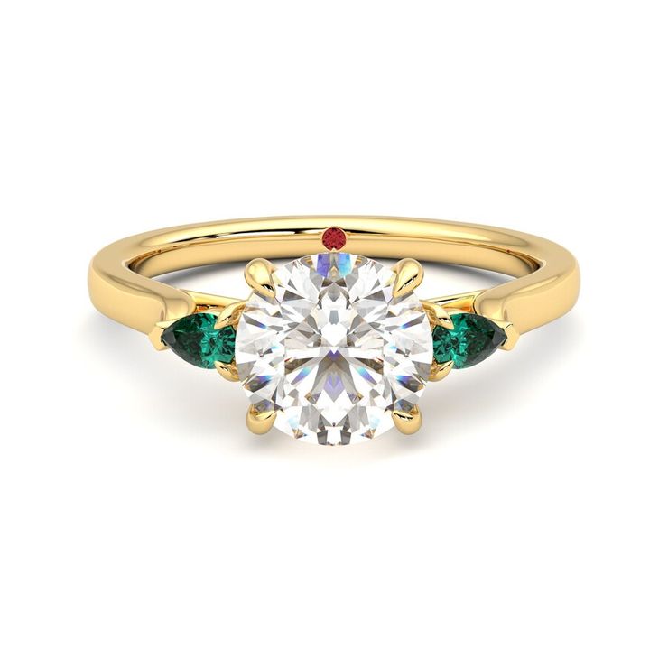 Taylor & Hart Faith Round Engagement Ring 0