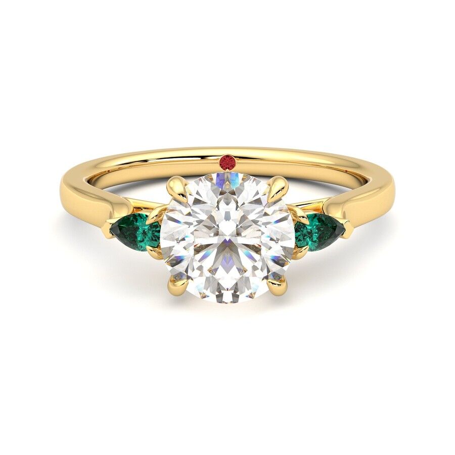 Taylor & Hart Faith Round Engagement Ring 2