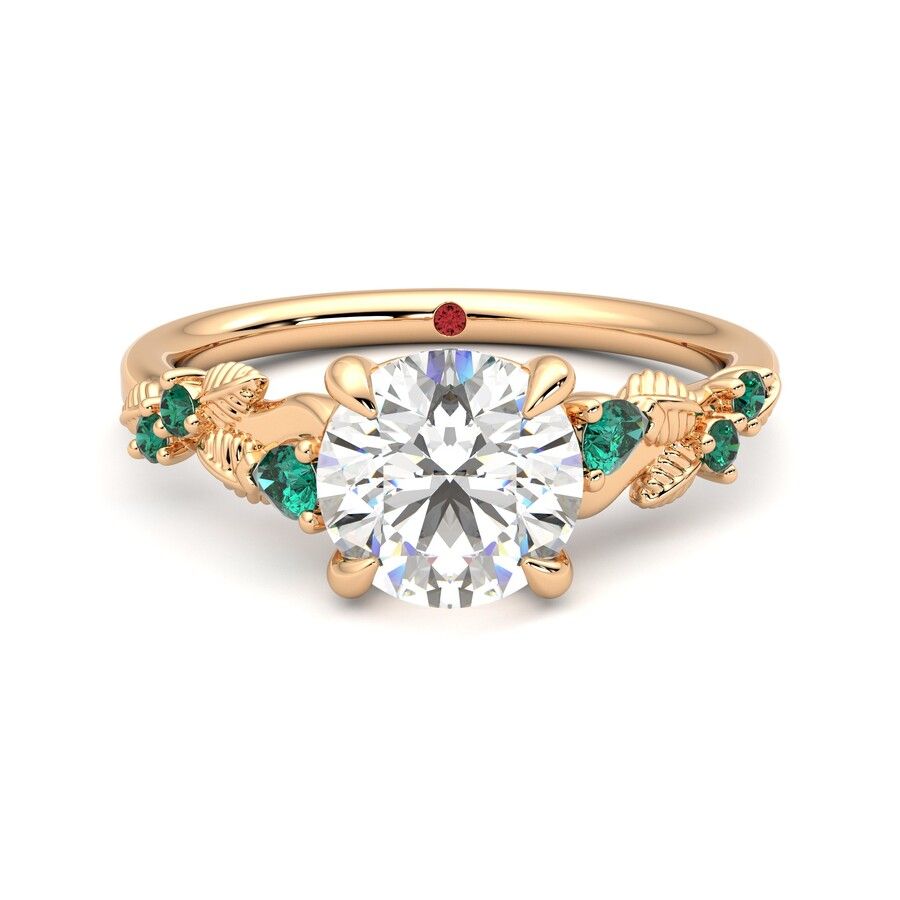 Taylor & Hart Lierre Round Engagement Ring 2