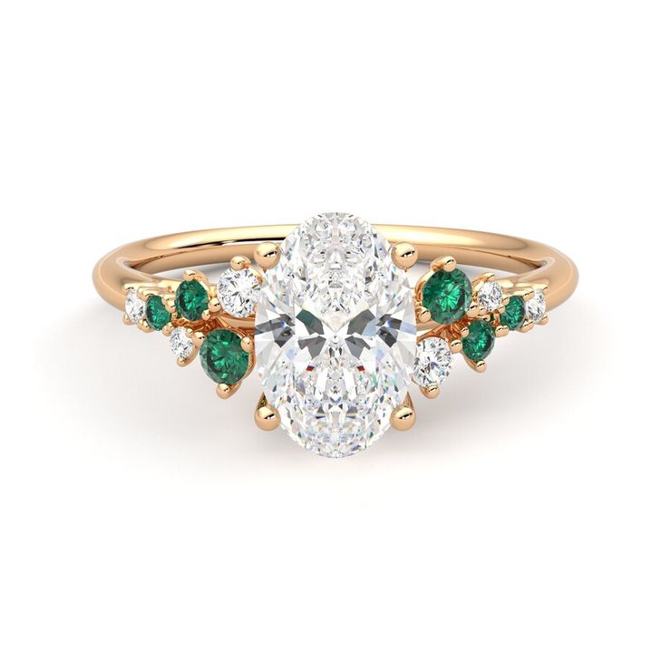 Taylor & Hart Marula Oval Engagement Ring 0