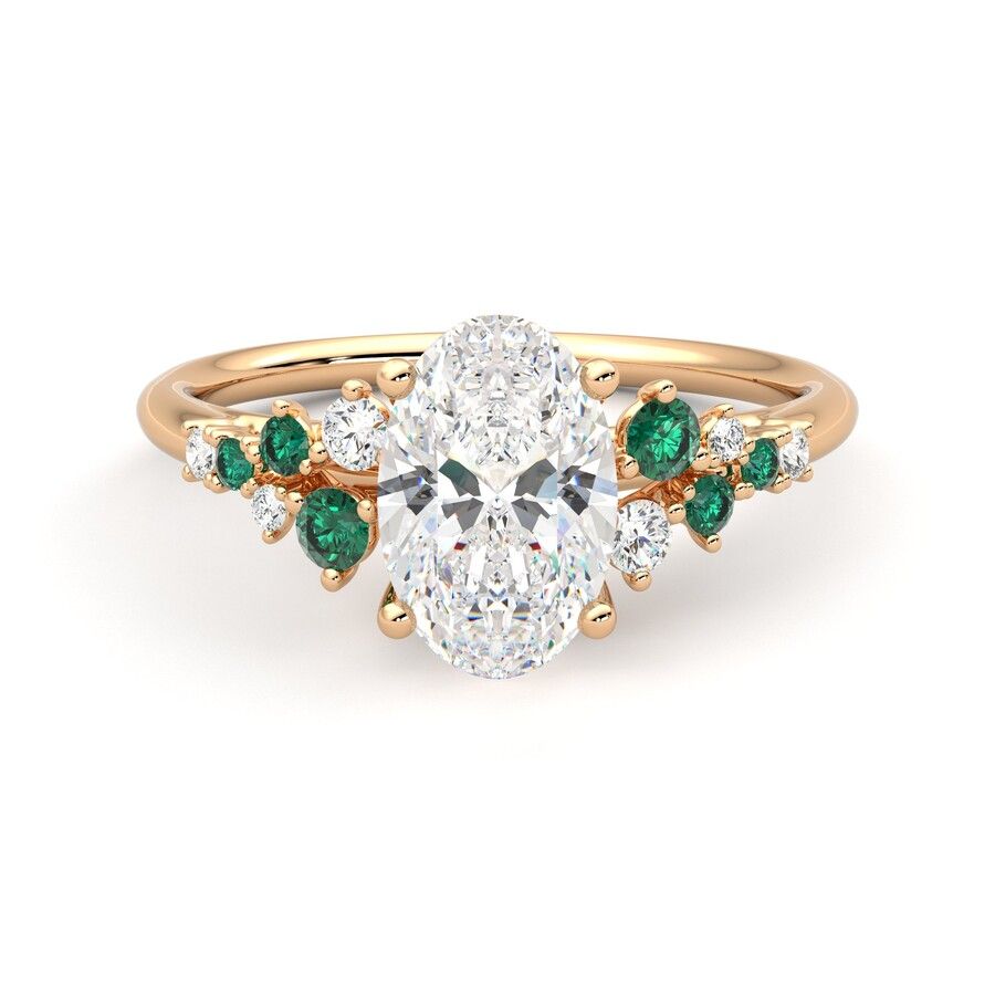 Taylor & Hart Marula Oval Engagement Ring 2