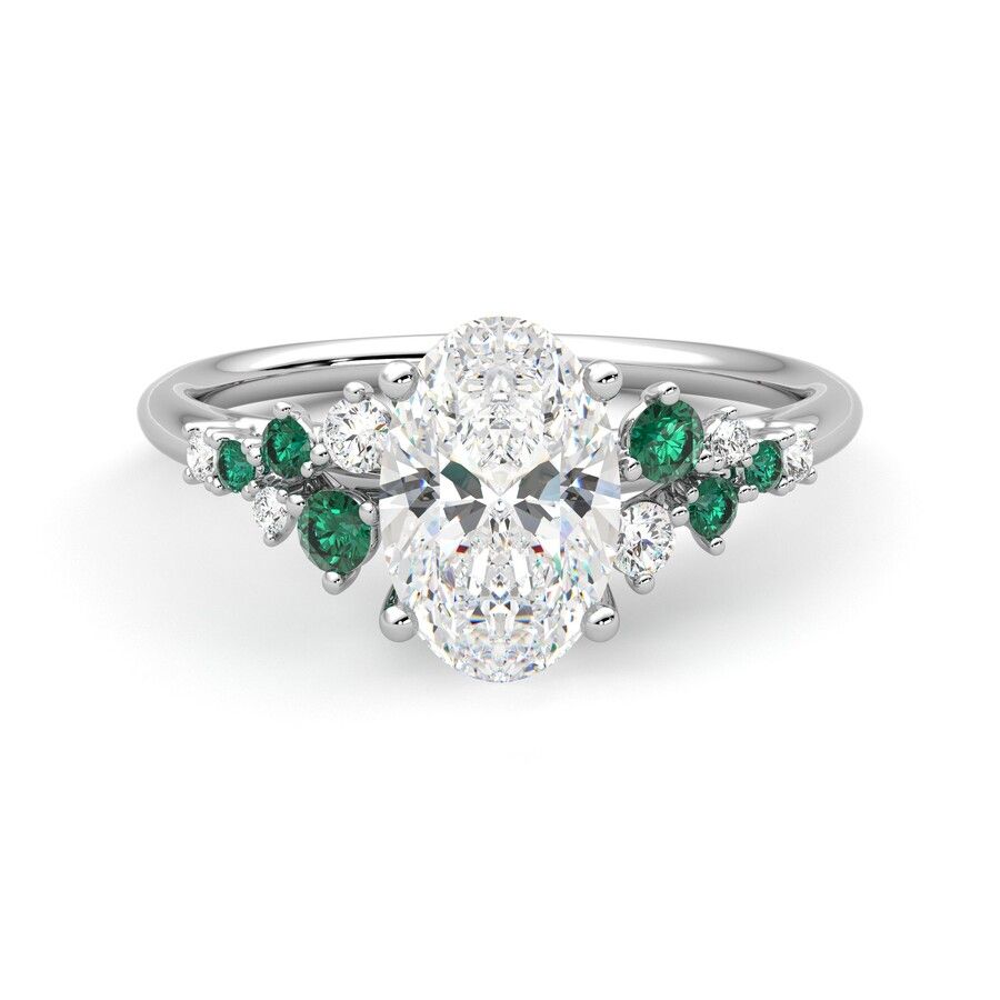 Taylor & Hart Marula Oval Engagement Ring 0
