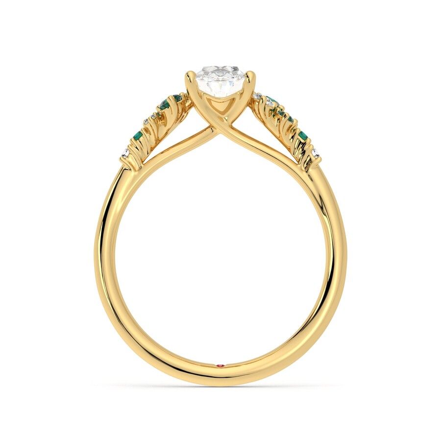Taylor & Hart Marula Oval Engagement Ring 1