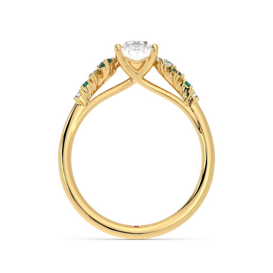 Taylor & Hart Marula Oval Engagement Ring 1