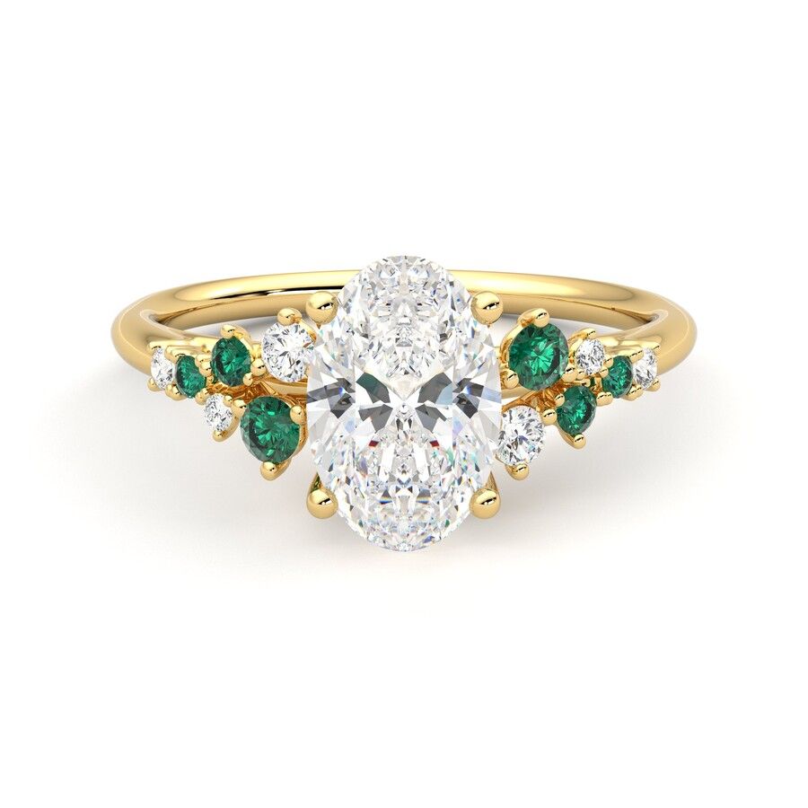 Taylor & Hart Marula Oval Engagement Ring 2