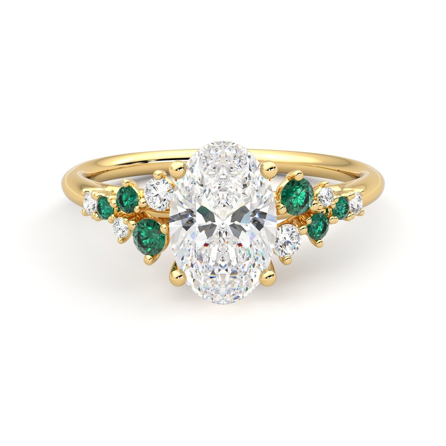 Taylor & Hart Marula Oval Engagement Ring 0