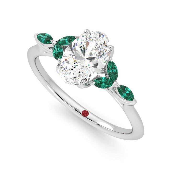 Taylor & Hart Tamora Oval Engagement Ring 0