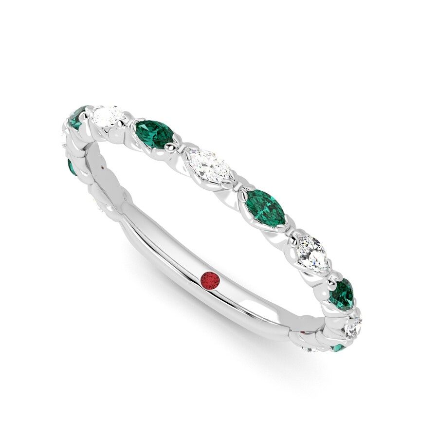Taylor & Hart Laurel Wedding Ring 0