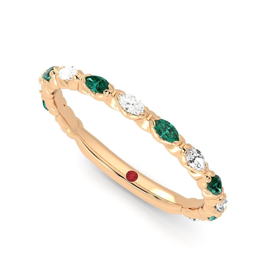 Taylor & Hart Laurel Wedding Ring 0