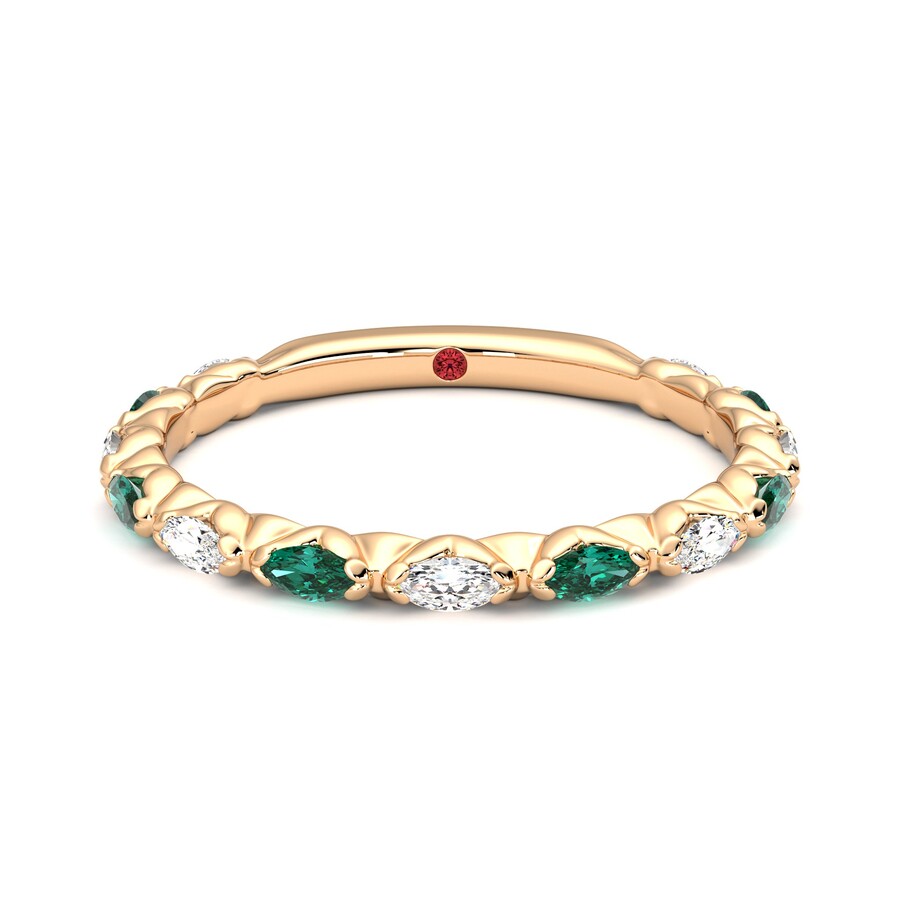 Taylor & Hart Laurel Wedding Ring 0
