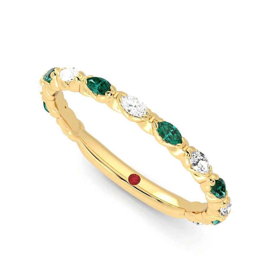 Taylor & Hart Laurel Wedding Ring 0