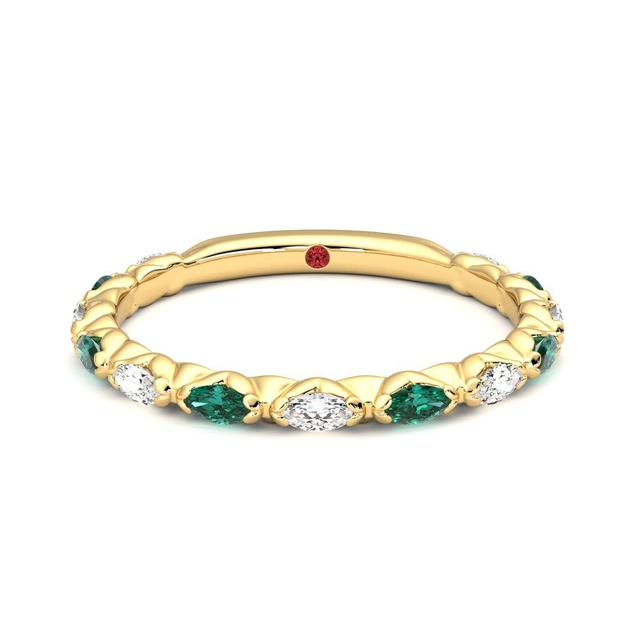 Taylor & Hart Laurel Wedding Ring 2