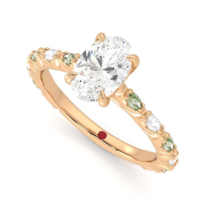 Taylor & Hart Liora Oval Engagement Ring 0