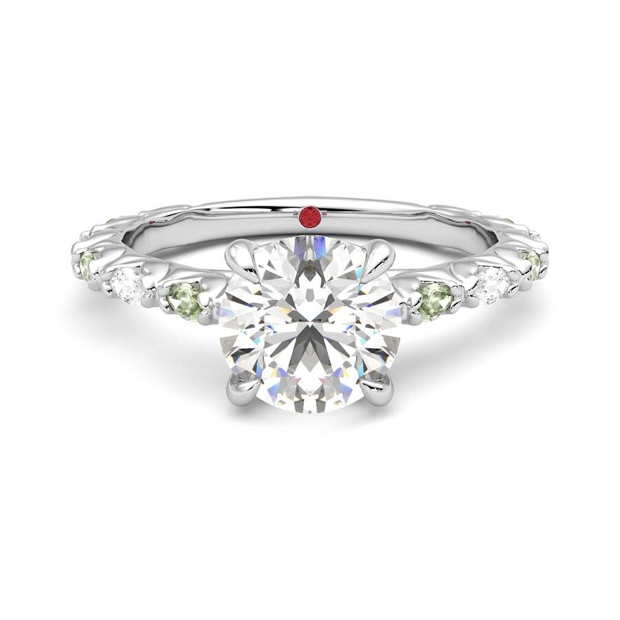 Taylor & Hart Liora Round Engagement Ring 0