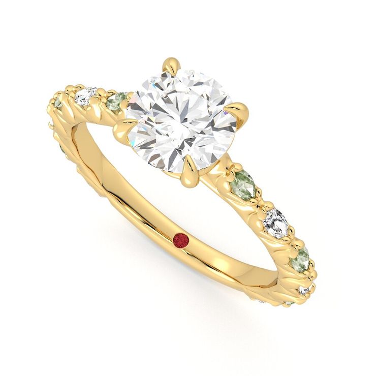Taylor & Hart Liora Round Engagement Ring 0