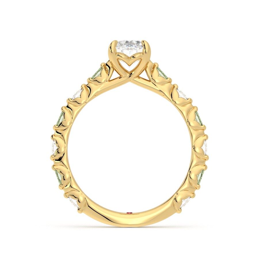 Taylor & Hart Liora Oval Engagement Ring 1