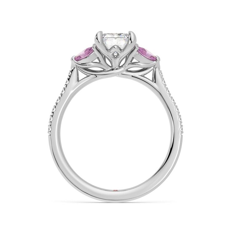 Taylor & Hart Thia Emerald Engagement Ring 0