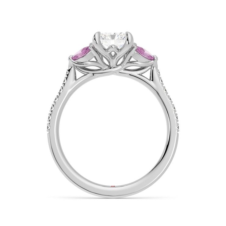 Taylor & Hart Thia Radiant Engagement Ring 0