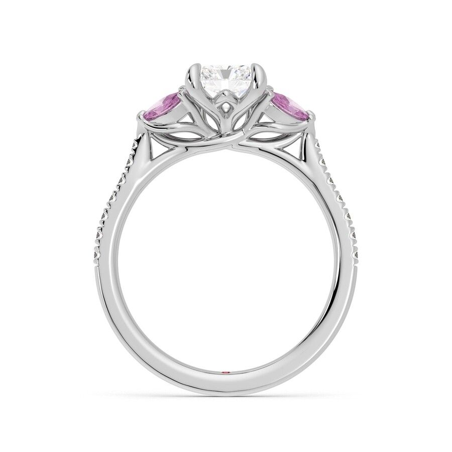 Taylor & Hart Thia Radiant Engagement Ring 1