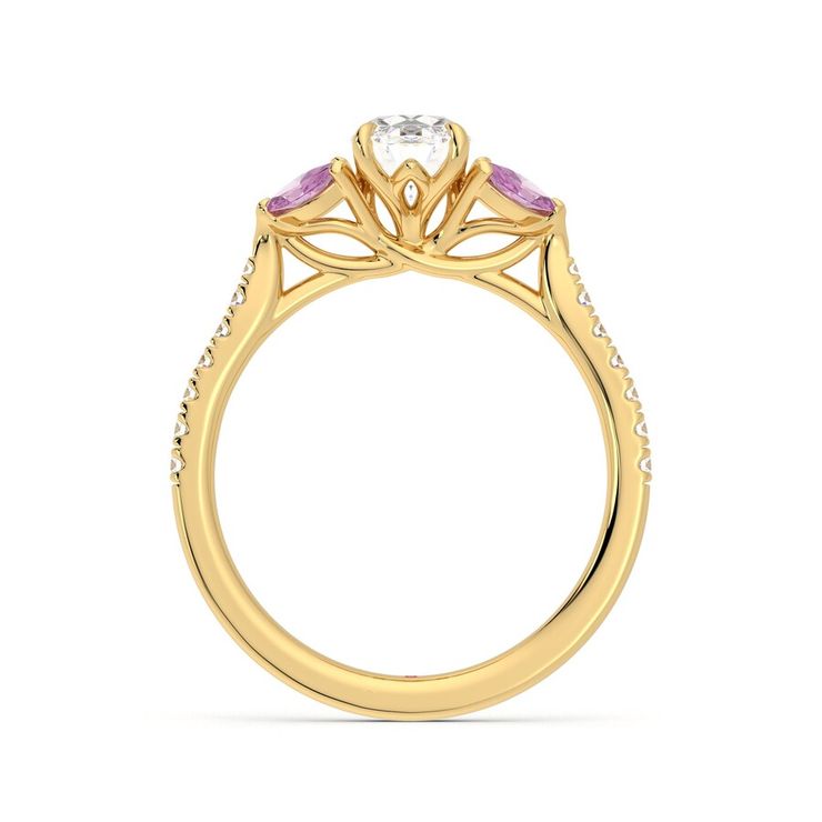 Taylor & Hart Thia Oval Engagement Ring 0