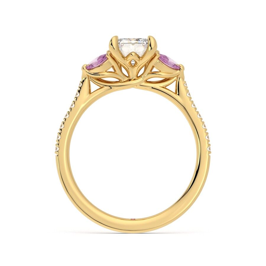 Taylor & Hart Thia Emerald Engagement Ring 1