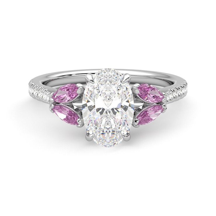 Taylor & Hart Thia Oval Engagement Ring 1