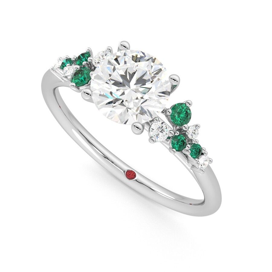 Taylor & Hart Marula Round Engagement Ring 0