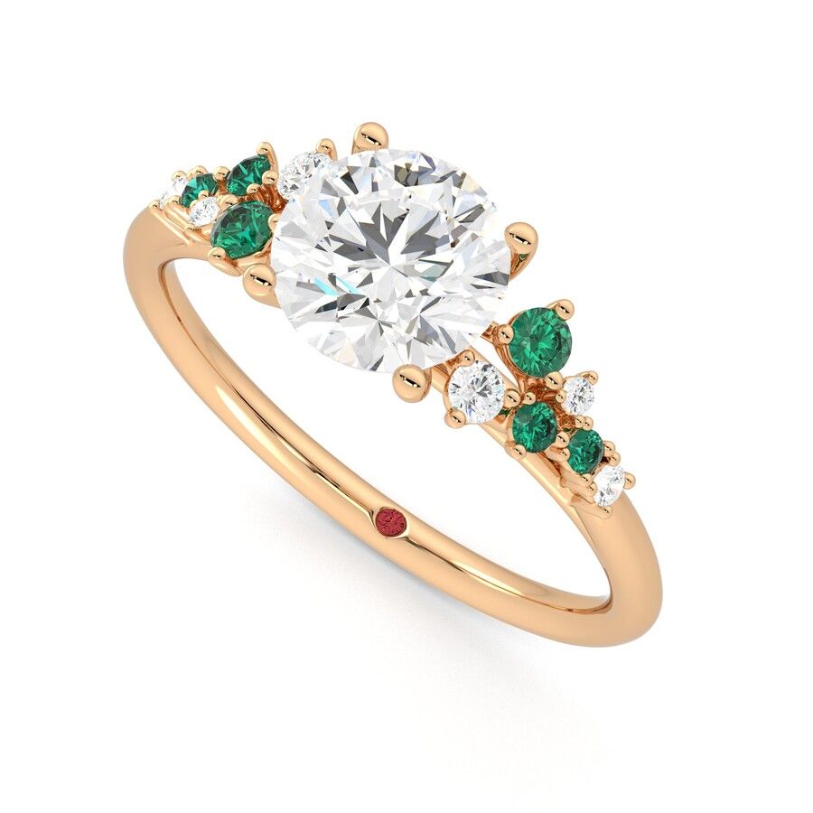Taylor & Hart Marula Round Engagement Ring 0