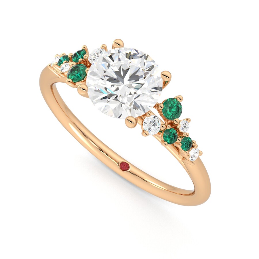 Taylor & Hart Marula Round Engagement Ring 0